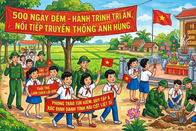 Chiến dịch 500 ngày đêm – Hành trình tri ân, nối tiếp truyền thống anh hùng!