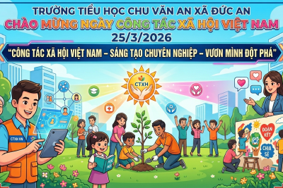 Kỷ niệm ngày công tác xã hội Việt Nam 25 tháng 3 năm 2026 với chủ đề “Công tác xã hội Việt Nam – Sáng tạo chuyên nghiệp – vươn mình đột phá”