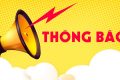 Thông báo tuyển sinh khối 1 năm học 2026 – 2027