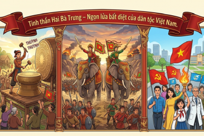 Kỷ niệm 1986 năm ngày Khởi nghĩa Hai Bà Trưng (08/3/40 – 08/3/2026): Tinh thần Hai Bà Trưng – Ngọn lửa bất diệt của dân tộc Việt Nam!