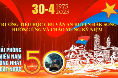 Hưởng ứng chào mừng kỷ niệm 50 năm Ngày giải phóng Miền Nam thống nhất đất nước 30/4/1975 – 30/4/2025