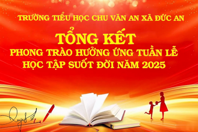 Tổng kết phong trào hưởng ứng tuần lễ học tập suốt đời năm 2025