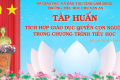 Tập huấn chuyên môn: Tích hợp giáo dục quyền con người trong chương trình tiểu học