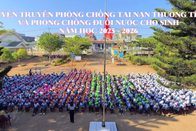 Hoạt động tuyên truyền phòng chống tai nạn thương tích, đuối nước năm học 2025 – 2026