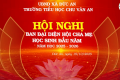 Hội nghị Hội Cha mẹ học sinh đầu năm học 2025 – 2026: Chung tay vì một môi trường giáo dục tốt đẹp hơn