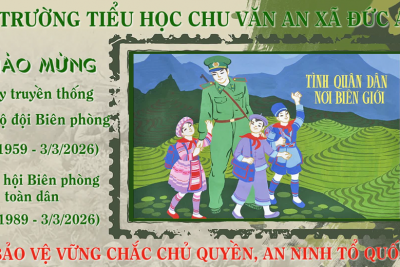 Chào mừng kỷ niệm ngày truyền thống Bộ đội Biên phòng và ngày Biên phòng toàn dân 3/3