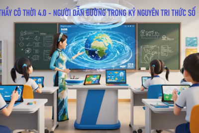 Thầy cô thời 4.0:  Người dẫn đường trong kỷ nguyên tri thức số!