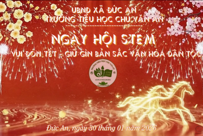 Ngày hội Stem: Vui đón Tết – Giữ gìn bản sắc văn hóa dân tộc