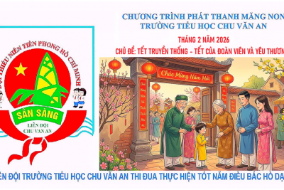 Chương trình phát thanh Măng non tháng 2 năm 2026