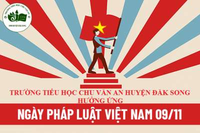 Tuyên truyền Ngày Pháp luật Nước Cộng Hòa Xã Hội Chủ Nghĩa Việt Nam 09/11/2023