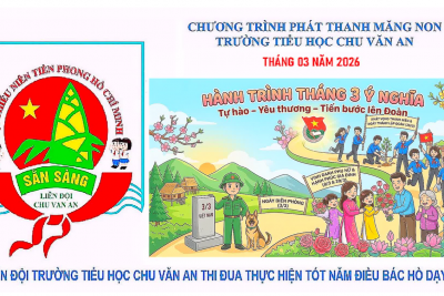 Chương trình phát thanh Măng non tháng 3 năm 2026