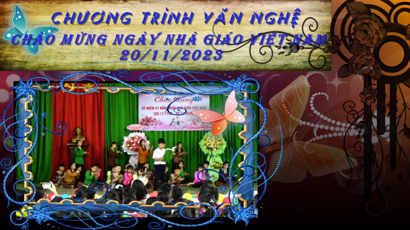 Văn nghệ chào mừng Ngày Nhà giáo Việt Nam 20/11/2023