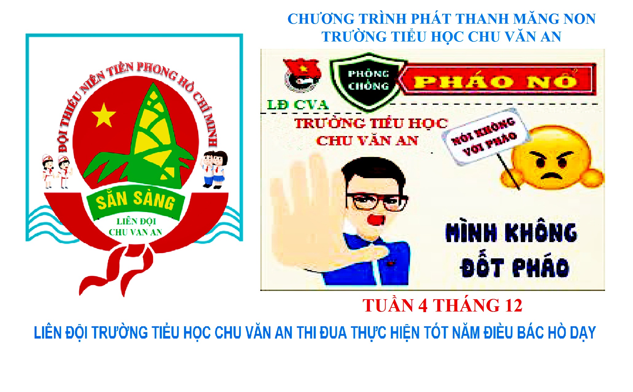 Chương trình phát thanh Măng non tuần 4 tháng 12