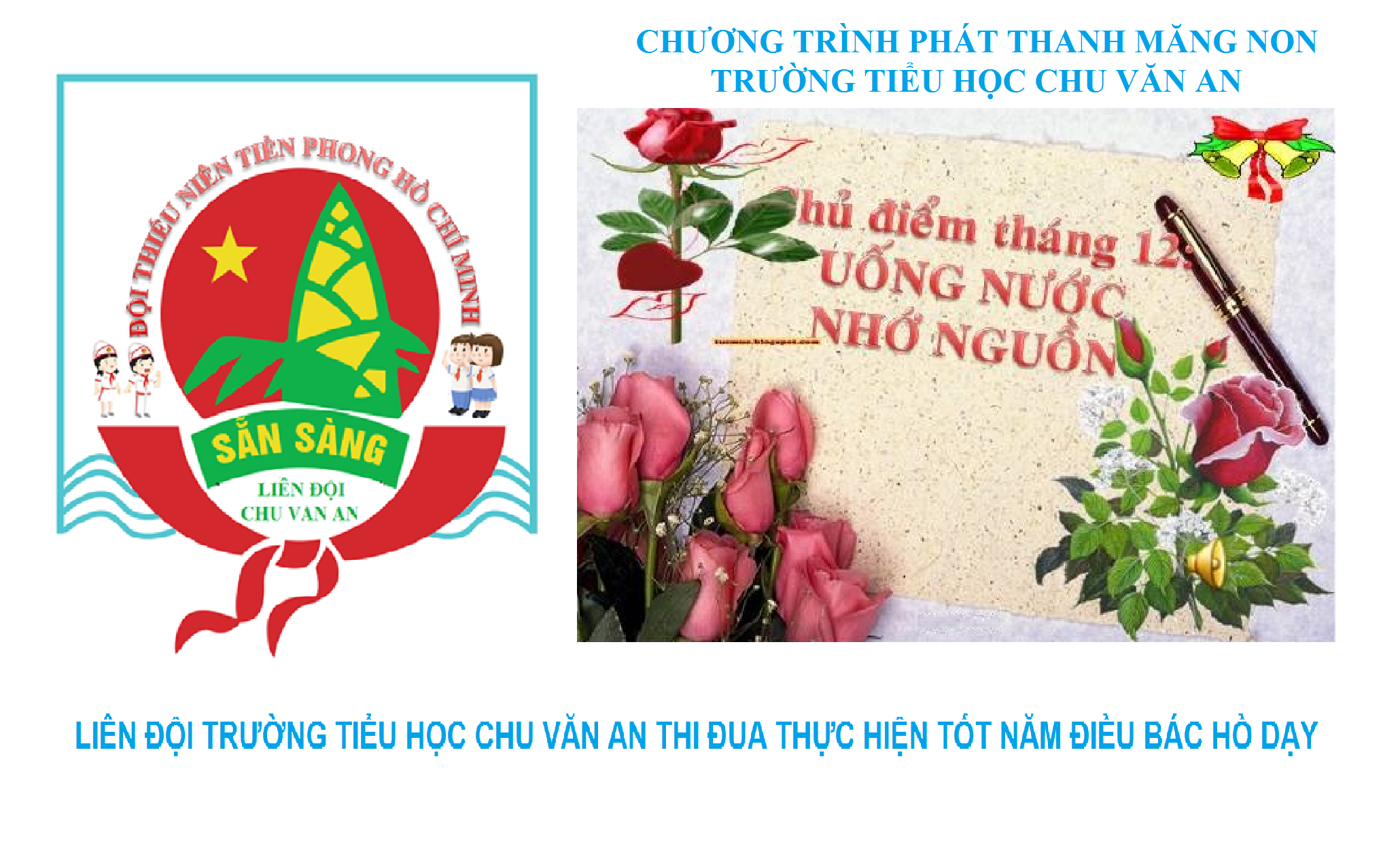 Chương trình phát thanh Măng non tuần 1 tháng 12