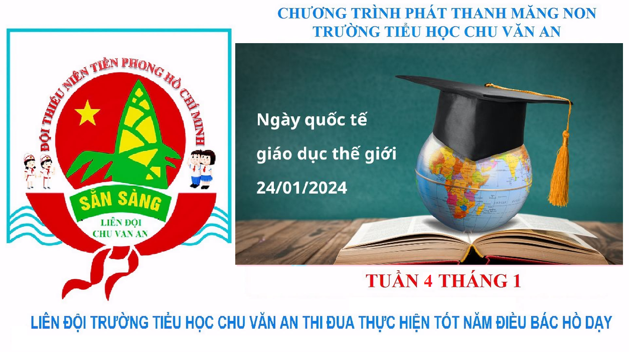 Chương trình phát thanh Măng non tuần 4 tháng 1 năm 2024