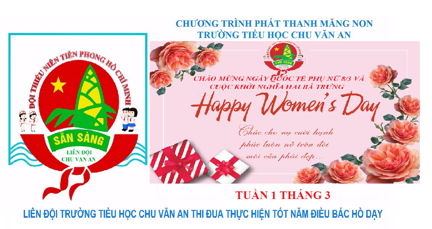 Chương trình phát thanh Măng non tuần 1 tháng 3