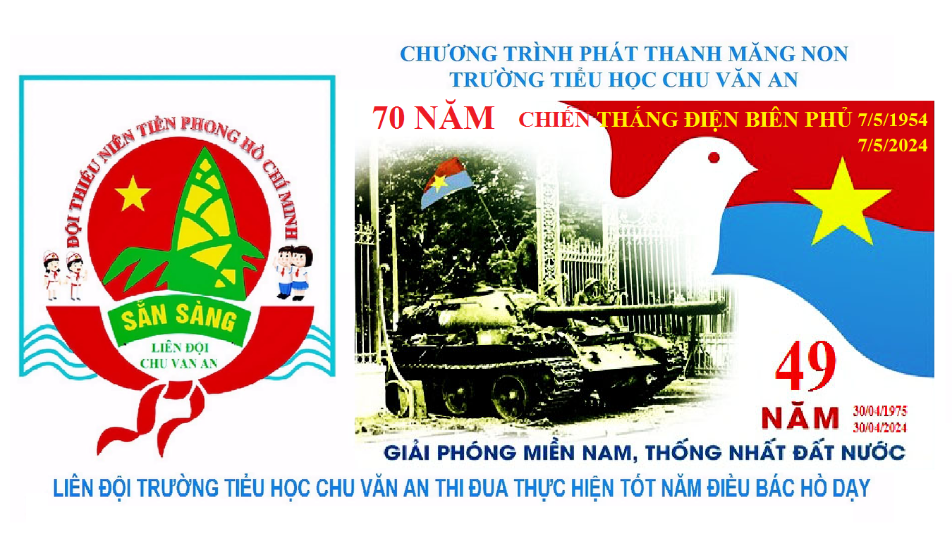 Chương trình phát thanh Măng non tuần 1 tháng 4