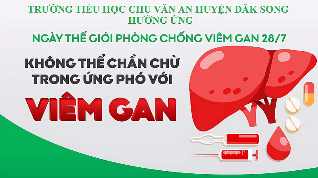 Hưởng ứng Ngày thế giới phòng chống viêm gan 28/7: Hãy nhận biết và hành động ngay!