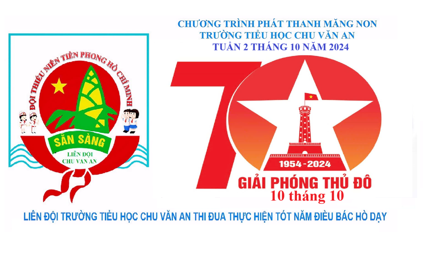 Chương trình phát thanh Măng non tuần 2 tháng 10 năm 2024