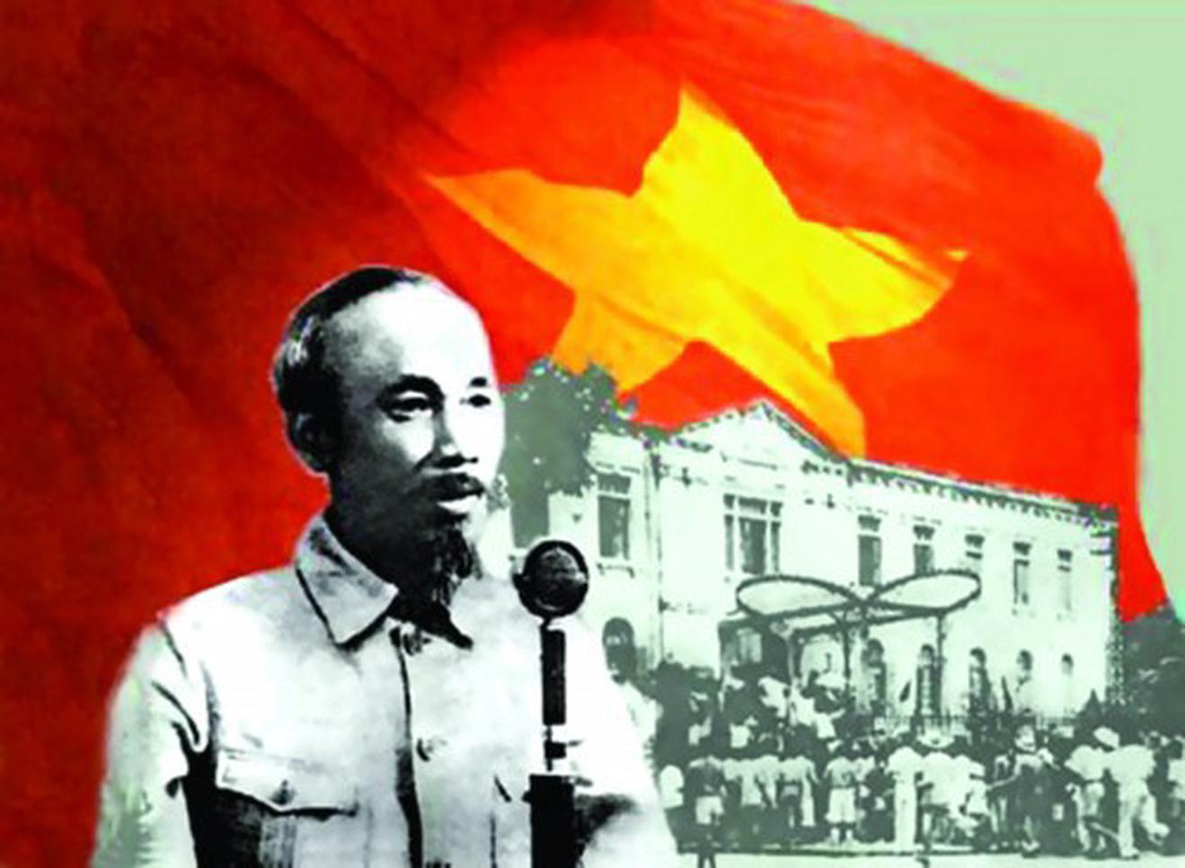 Bác Hồ đọc tuyên ngôn độc lập và Quốc dân tuyên thệ ngày 2/9
