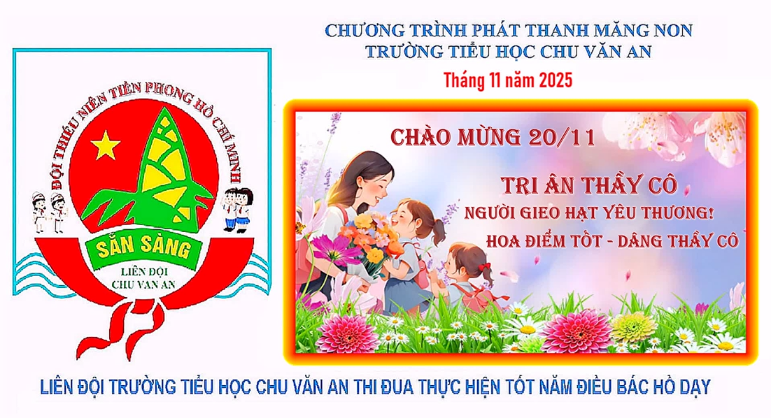 Chương trình phát thanh Măng non tháng 11/2025