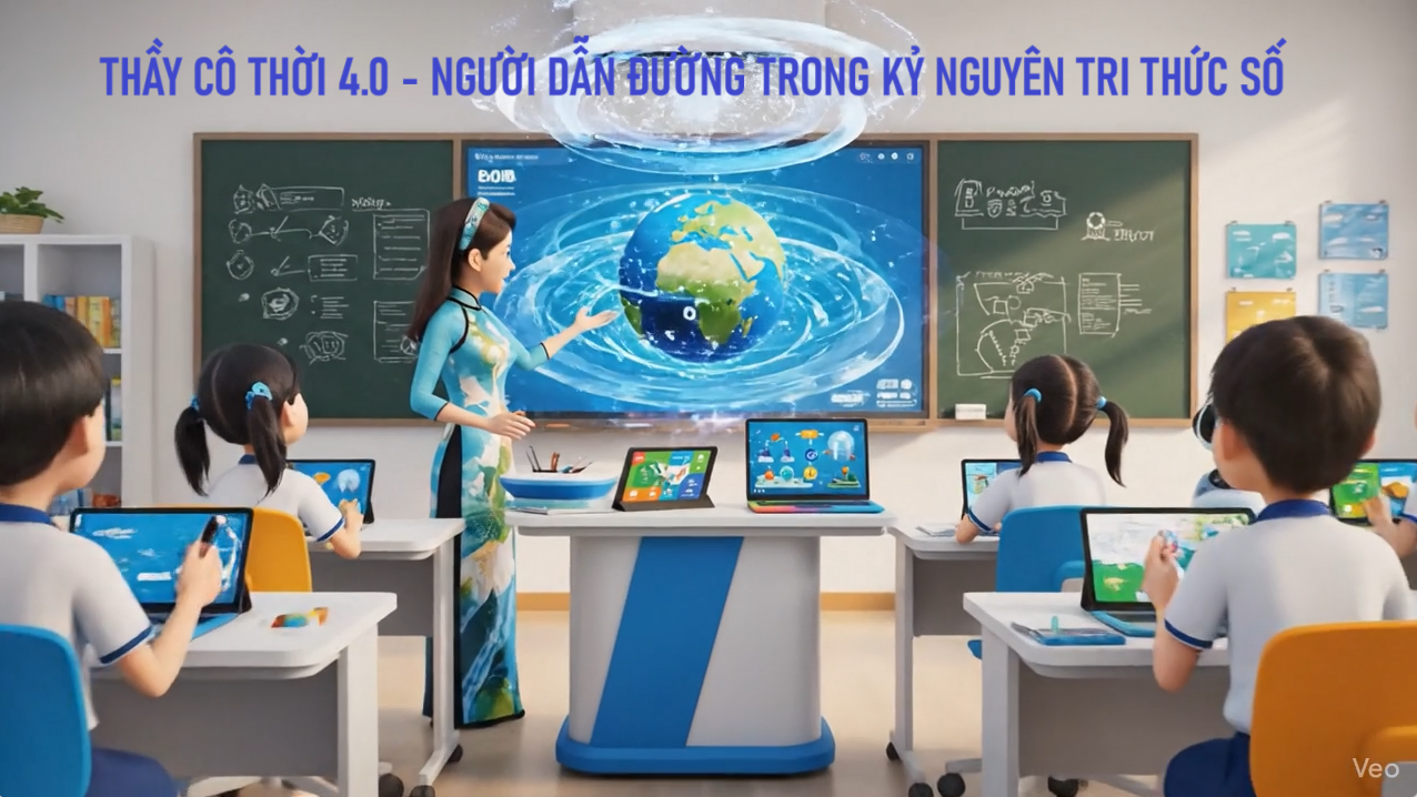 Thầy cô thời 4.0: Người dẫn đường trong kỷ nguyên tri thức số! Thầy cô thời 4.0: Người dẫn đường trong kỷ nguyên tri thức số!