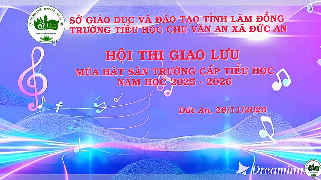 Bài dự thi “Hội thi giao lưu múa hát sân trường cấp tiểu học năm học 2025 – 2026”